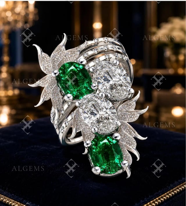 The Emerald Vine Ring