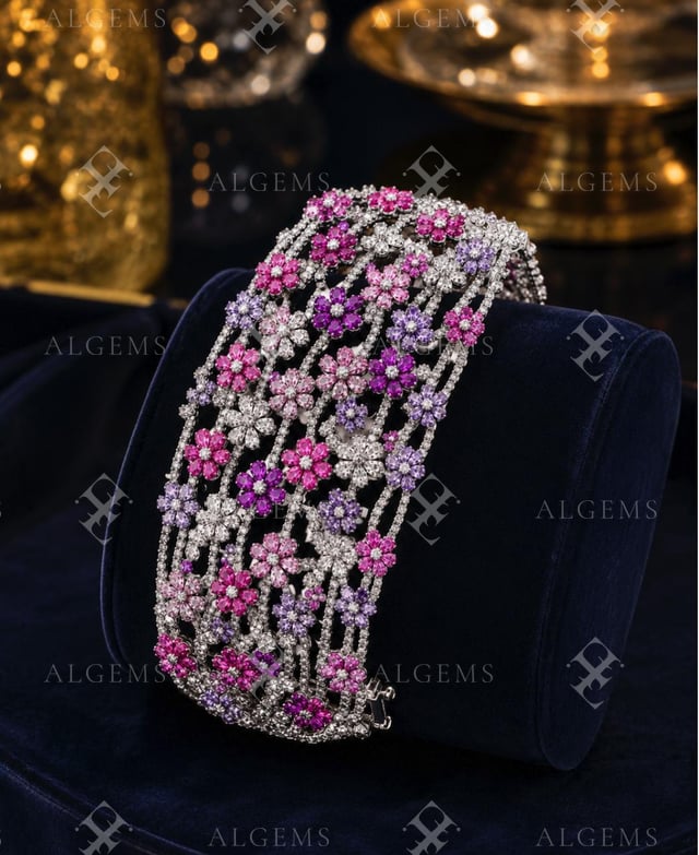 The Fleurs de Minuit Cuff