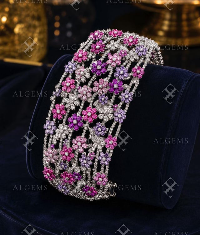 The Fleurs de Minuit Cuff