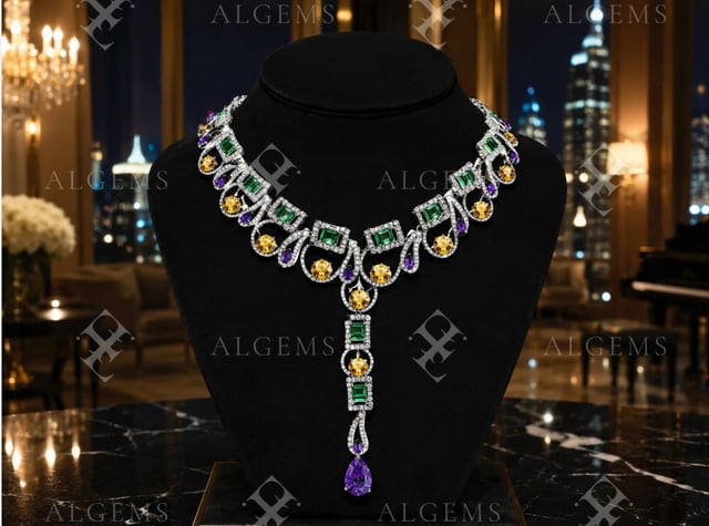 The Jewel Garland Necklace