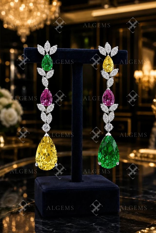 The Tutti-Frutti Drop Earrings