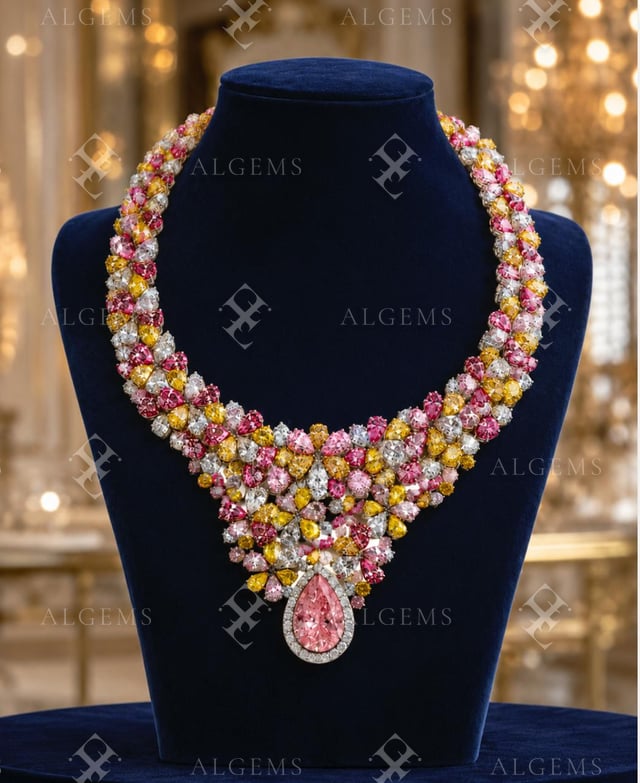 The Aurora de Rosée Necklace